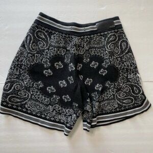 AMIRI black and white shorts